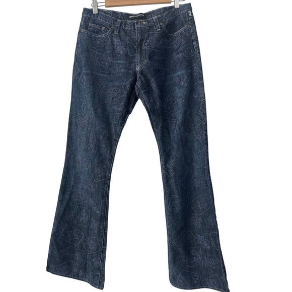 Versace jeans vintage Couture denim jeans Sz 32 - Picture 2 of 14